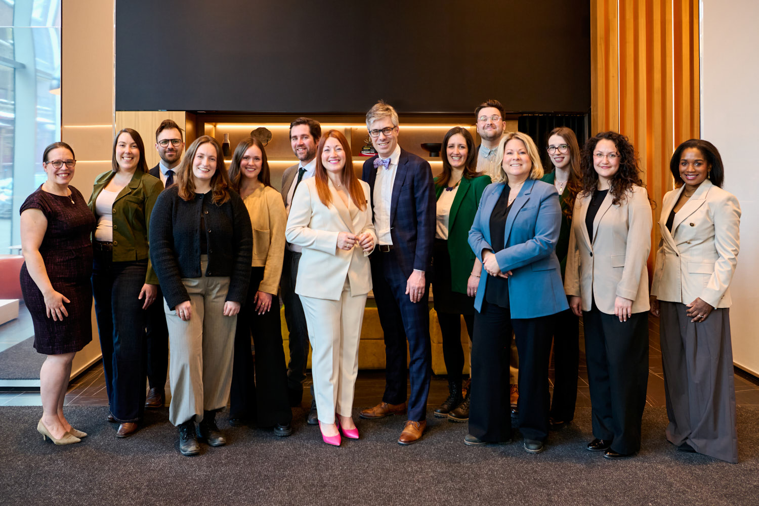 L'équipe de l'agence de communication Exponentiel